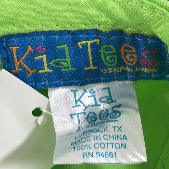 Kid Tees by Stephen Joseph Florida Keys Baseball Hat Infant Baby Toddler Dolphin - Picture 13 of 14